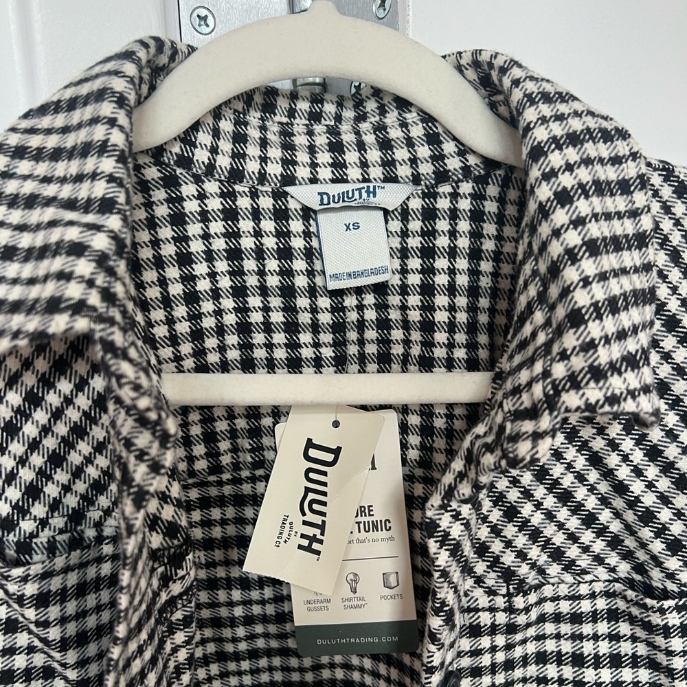 Duluth Trading Co Women’s Folklore Flannel Tunic